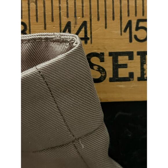 REFORMATION Mason Pants •Women 4 PETITE•Wide Leg Trouser Office Pleated Tan $178 - Picture 9 of 12